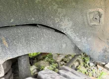 Рама TOYOTA LAND CRUISER 1990 HDJ81V 1HDT, передняя