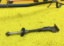 Крепление запасного колеса TOYOTA HIACE 1996 5190326500 KZH106G 1KZTE, заднее