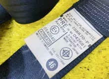 Ремень безопасности ПАРА ПЕРЕД LEXUS CT200H ЛЕВЫЙ|ПРАВЫЙ|2013 7321076051 ZWA10 2ZRFXE, передний