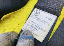 Ремень безопасности ПАРА ПЕРЕД LEXUS CT200H ЛЕВЫЙ|ПРАВЫЙ|2011 7321076050B0 ZWA10 2ZRFXE, передний