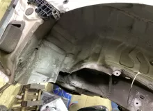 Крыло заднее SUBARU XV ЦВЕТ K1X|2017 51439FL1609P GT3 FB16A, заднее правое