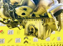 Двигатель Land Rover RANGE ROVER 2004 LBB000530 L322 M62B44, передний