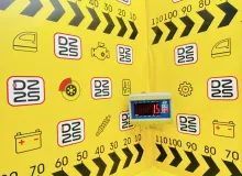 Клапан egr TOYOTA SIENTA 2015/Цвет 1F7 2562047030 NSP170G 2NRFKE, передний