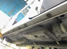 Порог кузова TOYOTA SIENTA 2015/Цвет 1F7 6131252070 NSP170G 2NRFKE, передний левый