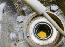 Ступица TOYOTA VANGUARD 2007 4230542020 ACA33W 2AZFE, задняя левая