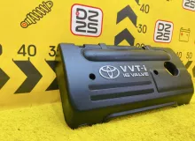 Пластиковая крышка на двс TOYOTA WISH 2007/Цвет 1F7 1121222150 ZNE14G 1ZZFE, передняя