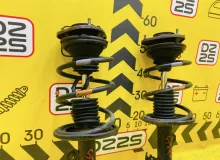 СТОЙКА ПАРА ЛЕВАЯ И ПРАВАЯ TOYOTA WISH 2007/Цвет 1F7 4851069255 ZNE14G 1ZZFE, передняя