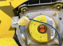 Подушка безопасности водителя TOYOTA WISH 2007/Цвет 1F7 4513068020 ZNE14G 1ZZFE, передняя