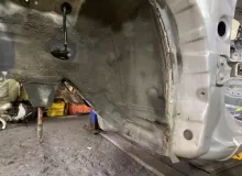 Лонжерон TOYOTA WISH 2007|Цвет 1F7 571120M901 ZNE14G 1ZZFE, передний левый