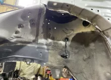 Лонжерон TOYOTA WISH 2007|Цвет 1F7 571120M901 ZNE14G 1ZZFE, передний левый