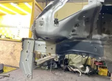 Лонжерон TOYOTA WISH 2007|Цвет 1F7 571120M901 ZNE14G 1ZZFE, передний левый