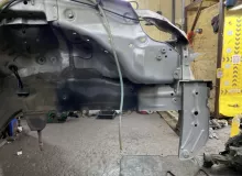 Лонжерон TOYOTA WISH 2007|Цвет 1F7 5711120900 ZNE14G 1ZZFE, передний правый