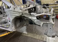 Лонжерон TOYOTA WISH 2007|Цвет 1F7 5711120900 ZNE14G 1ZZFE, передний правый