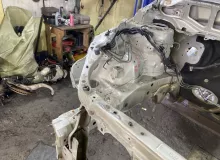 Лонжерон TOYOTA WISH 2007|Цвет 1F7 5711120900 ZNE14G 1ZZFE, передний правый