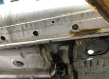 Порог кузова TOYOTA WISH 2007/Цвет 1F7 6131268020 ZNE14G 1ZZFE, передний левый