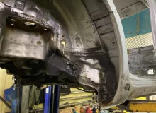Порог кузова TOYOTA WISH 2007/Цвет 1F7 6131168020 ZNE14G 1ZZFE, передний правый