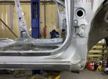 Порог кузова TOYOTA WISH 2007/Цвет 1F7 6131168020 ZNE14G 1ZZFE, передний правый