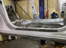 Порог кузова TOYOTA WISH 2007/Цвет 1F7 6131168020 ZNE14G 1ZZFE, передний правый