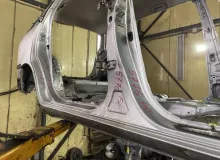 Порог кузова TOYOTA WISH 2007/Цвет 1F7 6131168020 ZNE14G 1ZZFE, передний правый