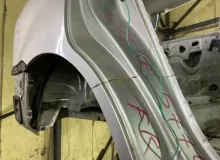 Порог кузова TOYOTA WISH 2007/Цвет 1F7 6131168020 ZNE14G 1ZZFE, передний правый