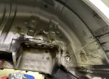 Крыло заднее TOYOTA WISH 2007/Цвет 1F7 6160168020 ZNE14G 1ZZFE, заднее правое