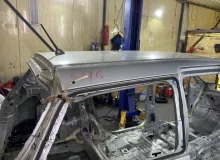 Крыша TOYOTA WISH 2007/Цвет 1F7 6311168010 ZNE14G 1ZZFE, передняя