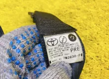 Ремень безопасности ПАРА ПЕРЕД TOYOTA WISH ПЕРЕДНИЙ|ЛЕВЫЙ|ПРАВЫЙ|2007 7321068010 ZNE14G 1ZZFE, передний