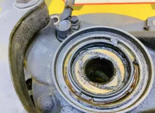 Ступица TOYOTA HIACE 1998 4320126020 KZH106W 1KZTE, передняя правая