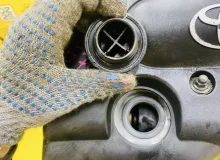 Двигатель TOYOTA RAV4 2006 1900028D00 ACA31W 2AZFE, передний