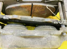 Суппорт TOYOTA HILUX SURF 2004 4775035411 VZN215W 5VZFE, передний левый