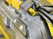Nose cut TOYOTA HARRIER 2021 MXUA80 M20A-FKS, передний