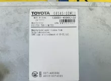 Магнитофон TOYOTA ALPHARD 2015 0854500W11 AGH30W 2ARFE, передний