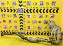 Катализатор SUBARU XV 2018/Цвет J8U 44620AE310 GT3 FB16A, передний