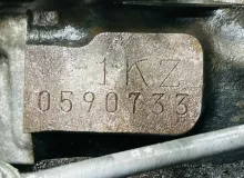 Двигатель TOYOTA HIACE 1998 1900067050 KZH106W 1KZTE