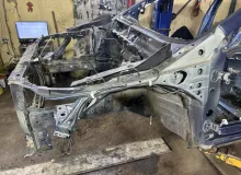 Лонжерон SUBARU XV 2018/Цвет J8U 51620FL2609P GT3 FB16A, передний левый