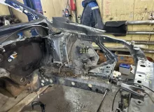 Лонжерон SUBARU XV 2018/Цвет J8U 51620FL2609P GT3 FB16A, передний левый