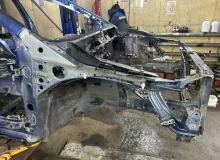 Лонжерон SUBARU XV 2018/Цвет J8U 51620FL2509P GT3 FB16A, передний правый