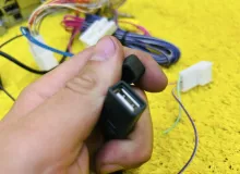 Магнитофон TOYOTA WISH 2013 Y39675000 ZGE25W 2ZRFAE, передний