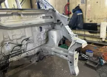 Лонжерон NISSAN NV200 2011 64181JX00A VM20 HR16DE, передний левый