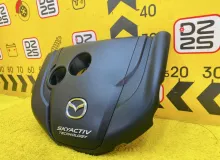 Пластиковая крышка на двс MAZDA CX-5 2017 SH0510231 KF2P SHVPTS, передняя