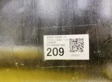 Накладка на крыло TOYOTA SIENTA 2015 6083652040 NHP170G 1NZFXE, задняя левая