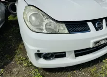 Бампер NISSAN WINGROAD 2007 F2022CV76A NY12 HR15DE, передний