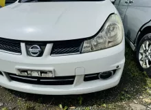 Бампер NISSAN WINGROAD 2007 F2022CV76A NY12 HR15DE, передний