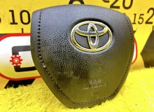 Подушка безопасности водителя TOYOTA COROLLA FIELDER С ЗАРЯДОМ|2015 4513012D70C0 NKE165G 1NZFXE, передняя