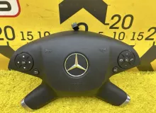 Подушка безопасности водителя Mercedes-Benz E-CLASS С ЗАРЯДОМ|2009 A21286001029 WDD212 M272E30|M272952, передняя