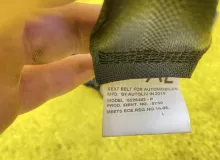 Ремень безопасности ПАРА ПЕРЕД TOYOTA AQUA 2015 7321052843B0 NHP10 1NZFXE, передний