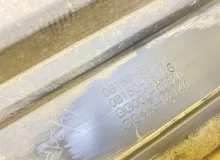 Накладка на порог TOYOTA ESQUIRE 2014 7586028040 ZWR80G 2ZRFXE, передняя левая