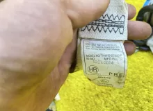 Ремень безопасности ПАРА ПЕРЕД TOYOTA COROLLA FIELDER ЛЕВЫЙ|ПРАВЫЙ|2014 7321012D40B0 NKE165G 1NZFXE, передний