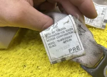 Ремень безопасности ПАРА ПЕРЕД TOYOTA LAND CRUISER PRADO ЛЕВЫЙ|ПРАВЫЙ|2002 7321060540A0 VZJ121W 5VZFE, передний