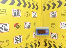 Влагоотделитель TOYOTA HIACE 2006 1789330030 KDH205V 2KDFTV, передний